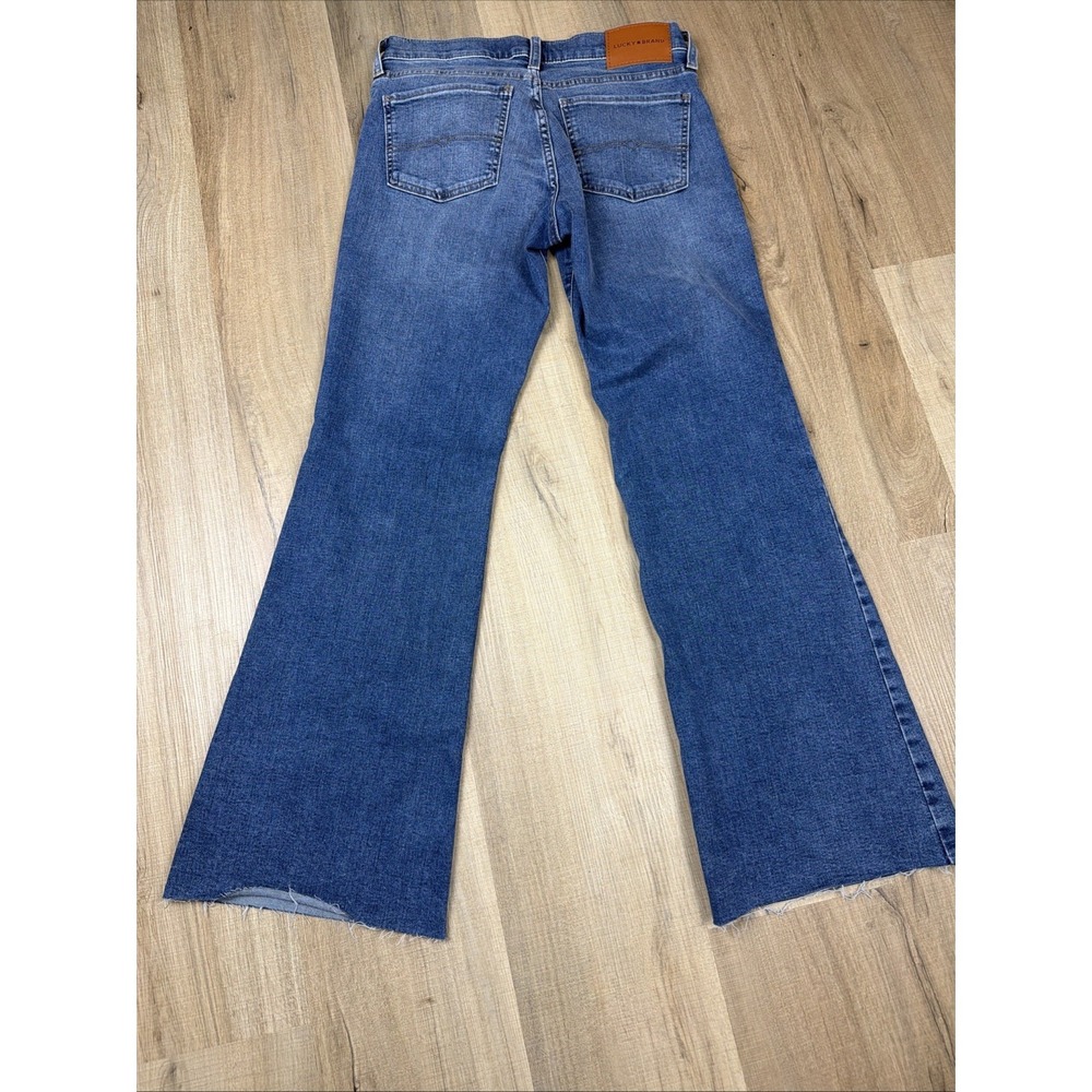 Lucky Brand Women's Sweet Mid Rise Flare Denim Jeans Size 6/28 - Picture 5 of 7